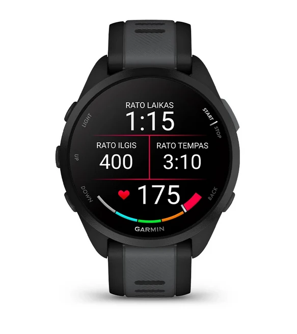 Išmanusis laikrodis Garmin Forerunner® 165 Music, Turkio / žalsvai mėlynos spalvos aprašymas - Prekės nuotrauka