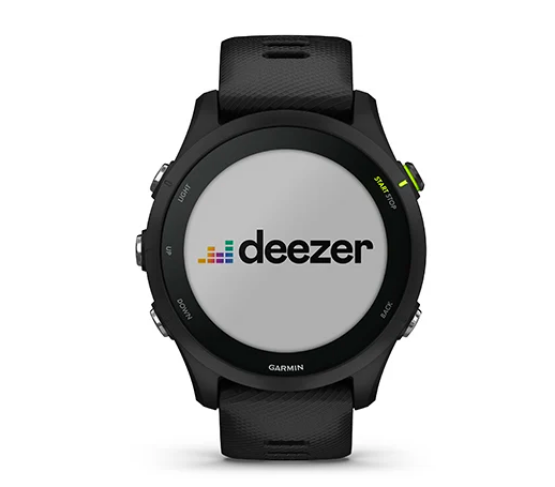 Išmanusis laikrodis Garmin Forerunner 255 Music, Juodos spalvos aprašymas - Prekės nuotrauka