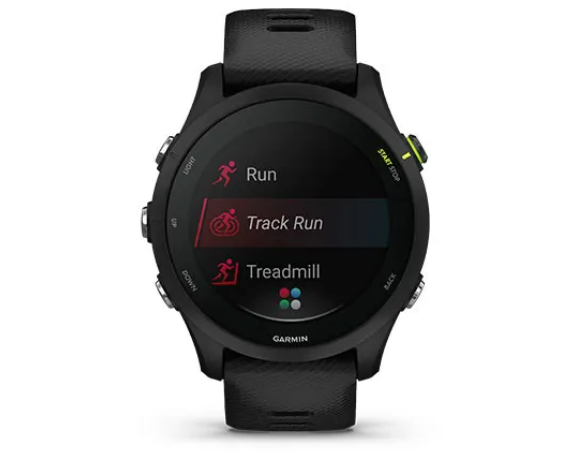 Išmanusis laikrodis Garmin Forerunner 255 Music, Juodos spalvos aprašymas - Prekės nuotrauka