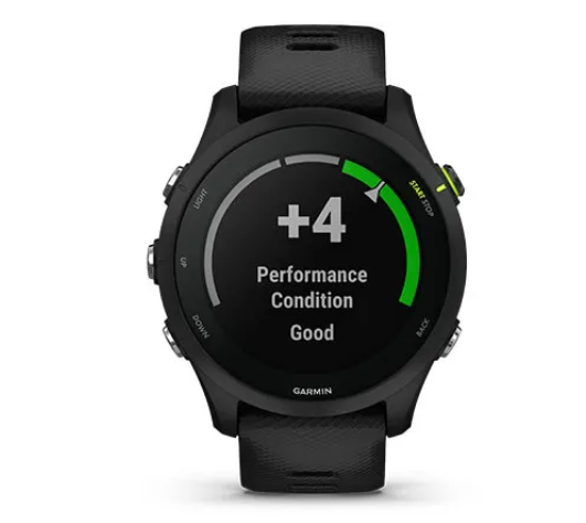 Išmanusis laikrodis Garmin Forerunner 255 Music, Juodos spalvos aprašymas - Prekės nuotrauka