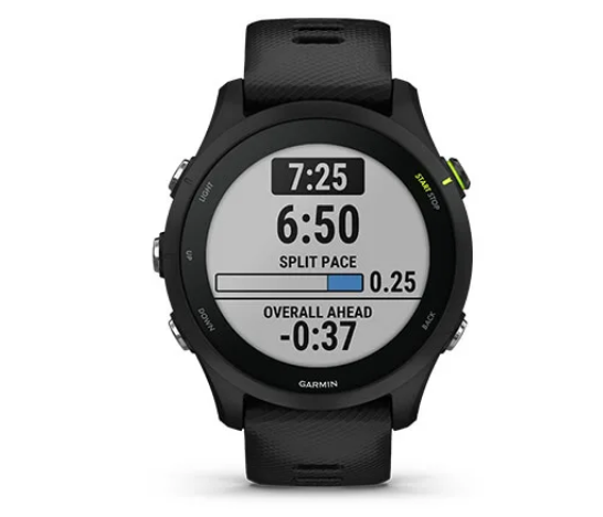 Išmanusis laikrodis Garmin Forerunner 255 Music, Juodos spalvos aprašymas - Prekės nuotrauka