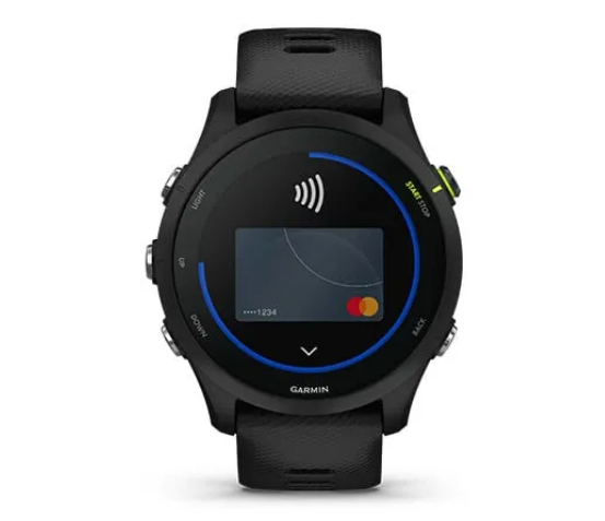 Išmanusis laikrodis Garmin Forerunner 255 Music, Juodos spalvos aprašymas - Prekės nuotrauka