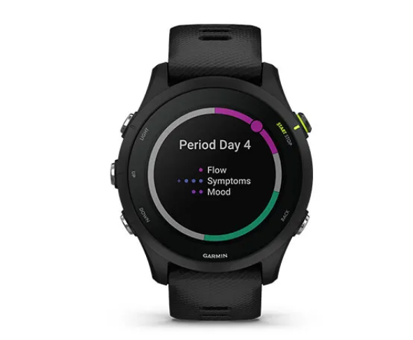 Išmanusis laikrodis Garmin Forerunner 255 Music, Juodos spalvos aprašymas - Prekės nuotrauka