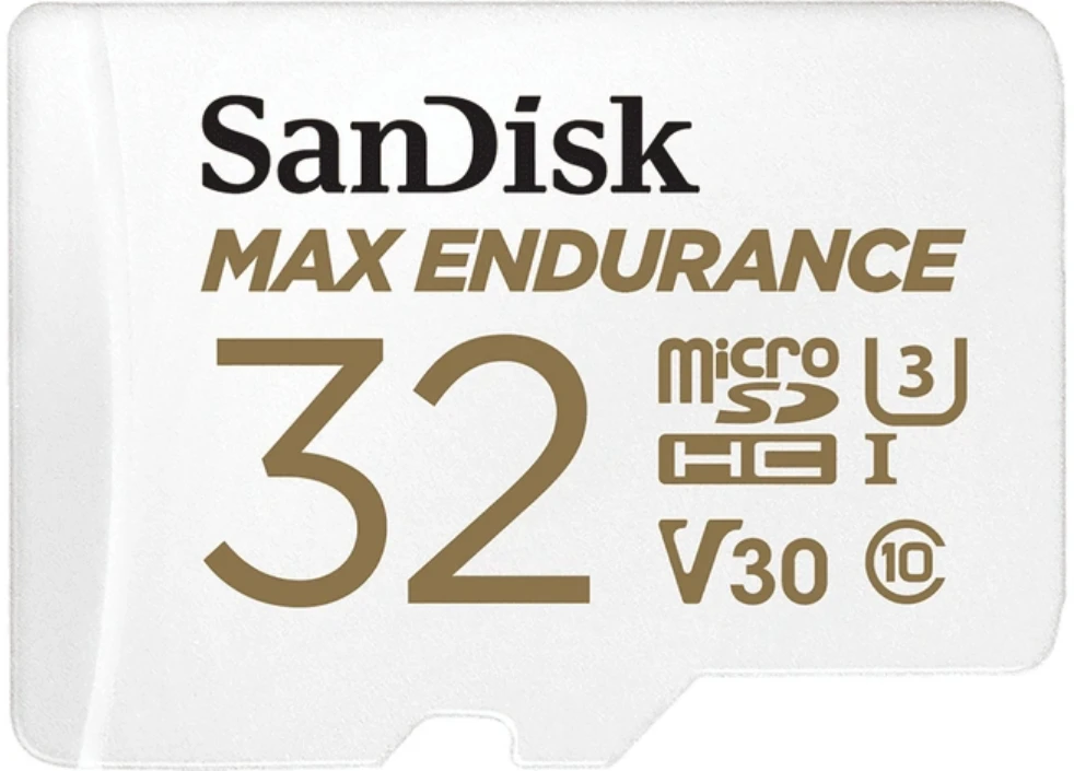 Atminties kortelė SanDisk Max Endurance microSDHC 32GB aprašymas - Prekės nuotrauka