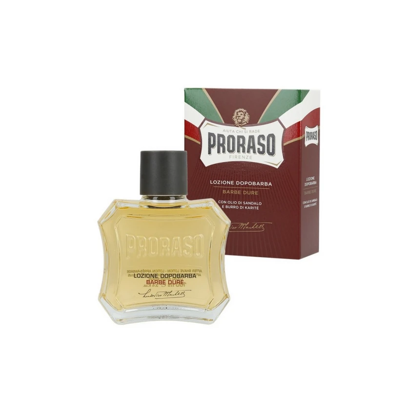 Losjonas po skutimosi  PRORASO Red After Shave aprašymas - Prekės nuotrauka