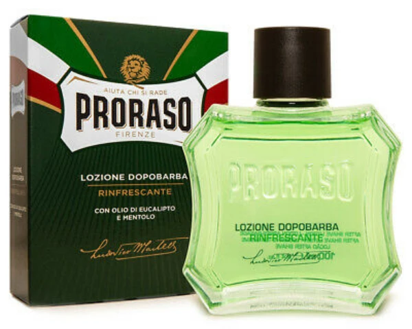 Gaivinantis losjonas po skutimosi Proraso Green Line After Shave Lotion,100 ml aprašymas - Prekės nuotrauka