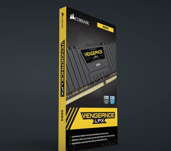 Vidinė atmintis (RAM) Corsair Vengeance LPX 2x8GB, 3200MHz, DDR4 aprašymas - Prekės nuotrauka
