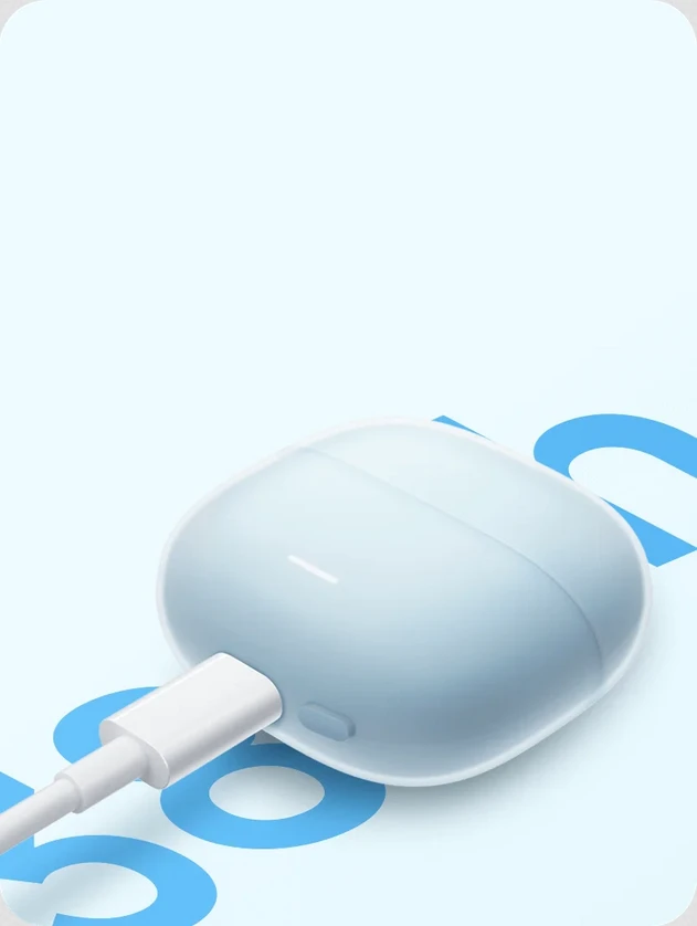 Ausinės Xiaomi Redmi Buds 6 Lite, Juodos aprašymas - Prekės nuotrauka