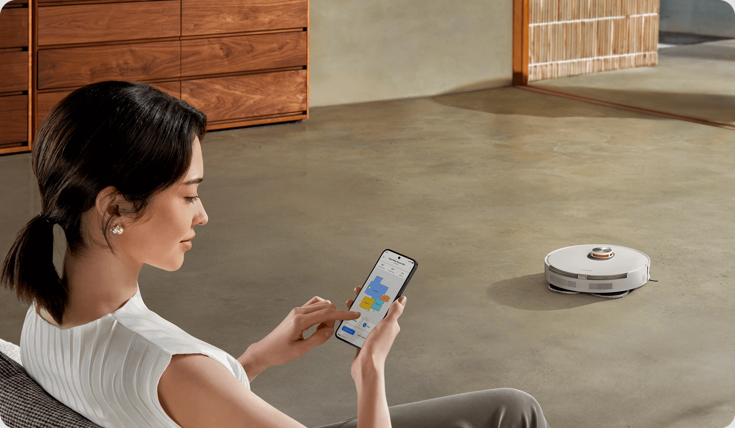Dulkių siurblys-robotas, Xiaomi Mi Robot Vacuum S20+, Baltas aprašymas - Prekės nuotrauka