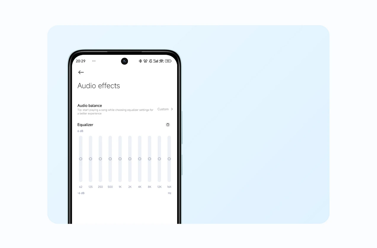 Ausinės Xiaomi Redmi Buds 6 Lite, Juodos aprašymas - Prekės nuotrauka
