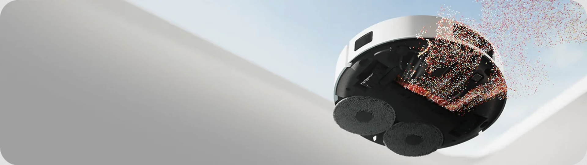 Dulkių siurblys-robotas, Xiaomi Mi Robot Vacuum S20+, Baltas aprašymas - Prekės nuotrauka