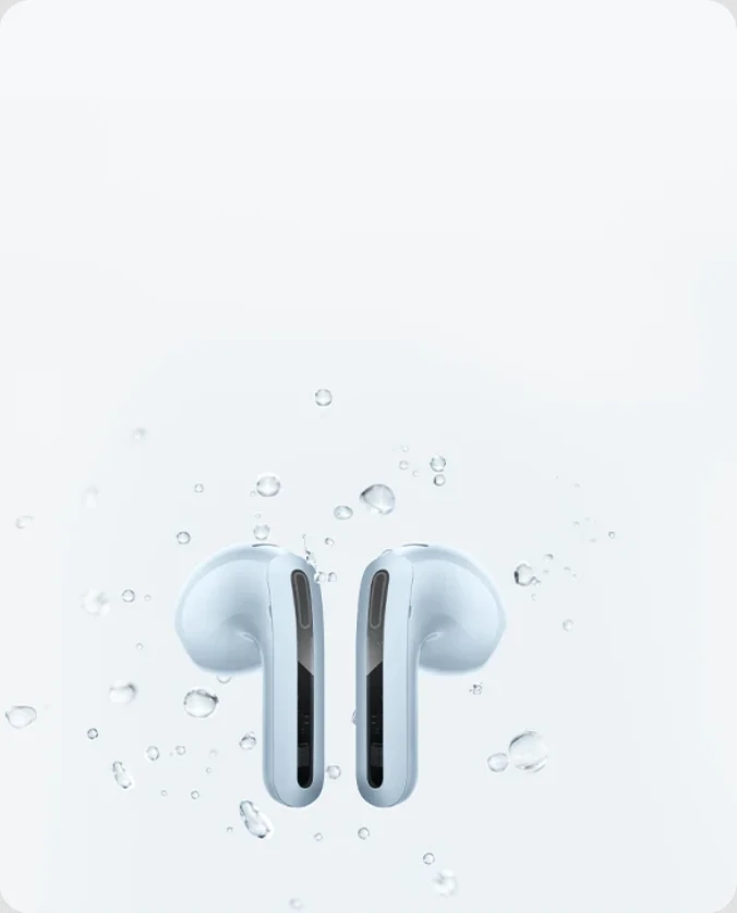Ausinės Xiaomi Redmi Buds 6 Active, Melsvos spalvos aprašymas - Prekės nuotrauka