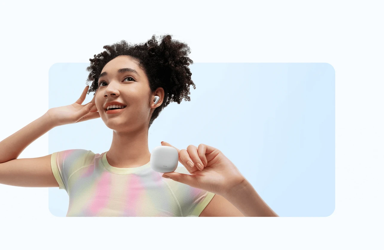 Ausinės Xiaomi Redmi Buds 6 Lite, Juodos aprašymas - Prekės nuotrauka