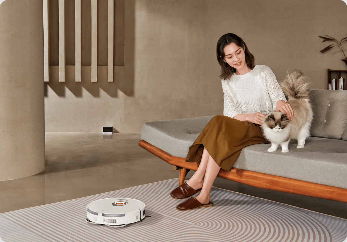 Dulkių siurblys-robotas, Xiaomi Mi Robot Vacuum S20+, Baltas aprašymas - Prekės nuotrauka