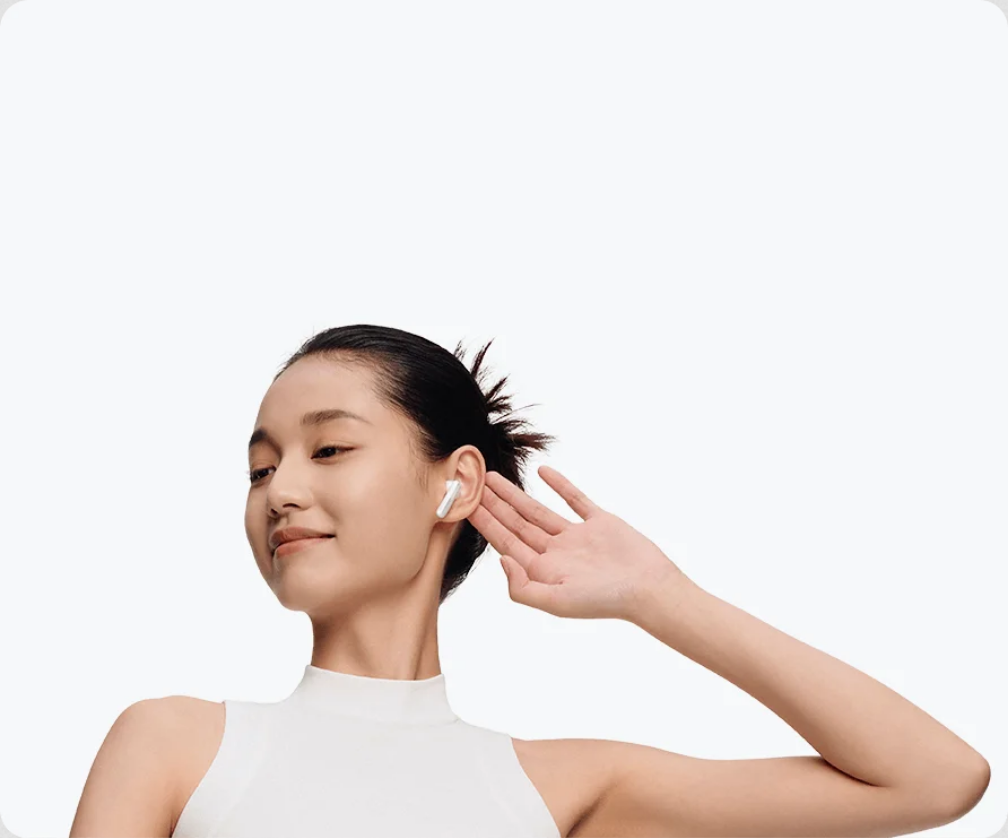 Xiaomi Redmi Buds 6 Active ausinės, Rožinės spalvos aprašymas - Prekės nuotrauka