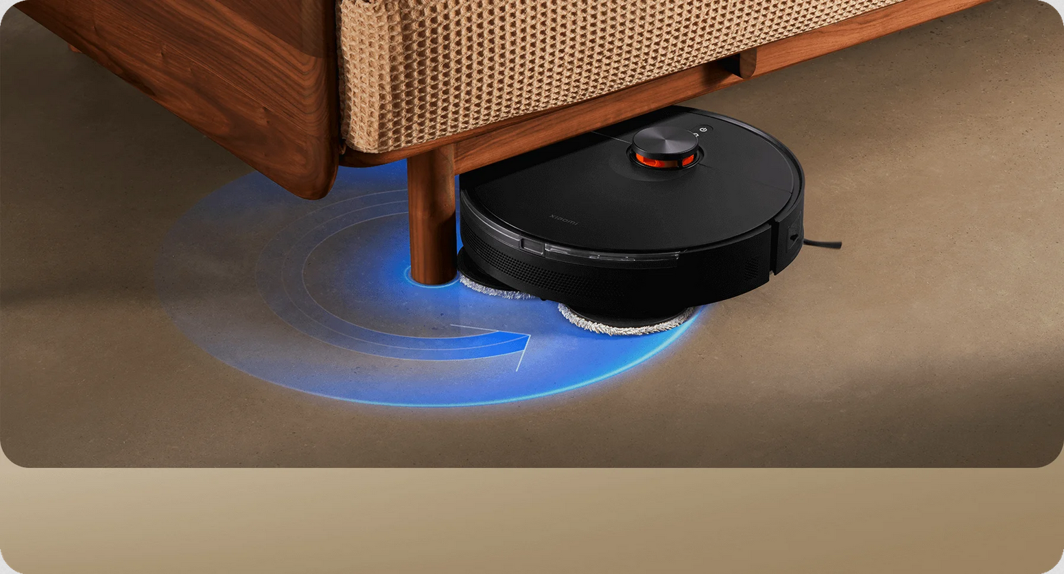 Dulkių siurblys-robotas, Xiaomi Mi Robot Vacuum S20+, Baltas aprašymas - Prekės nuotrauka