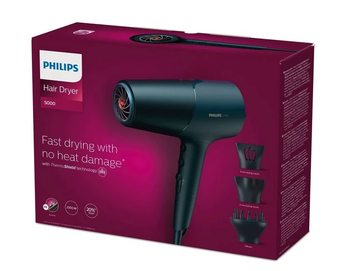 Plaukų džiovintuvas Philips 5000 series BHD512/20 aprašymas - Prekės nuotrauka
