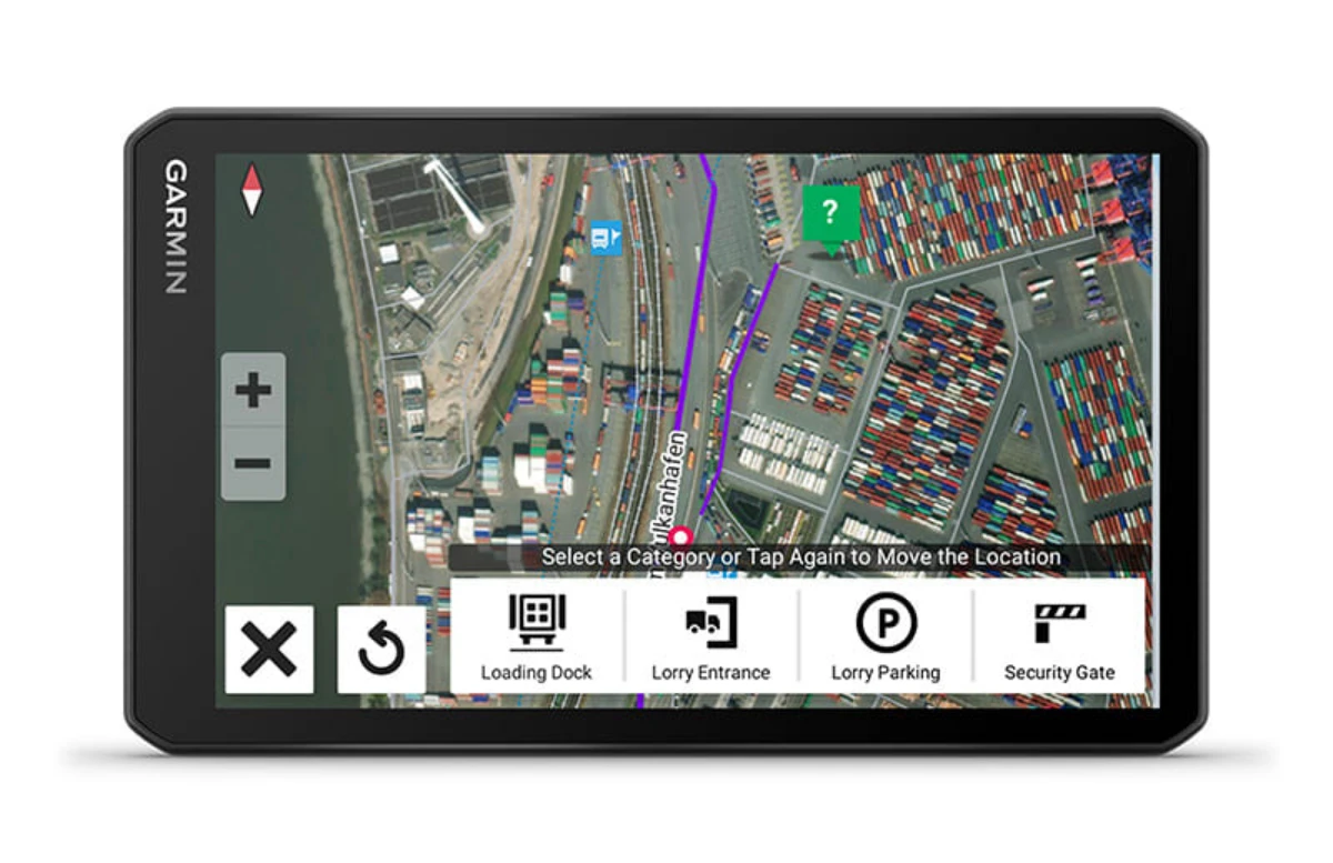 Sunkvežimio palydovinė navigacija su įmontuotu vaizdo registratoriumi +MT-D Garmin dēzlCam LGV710 7