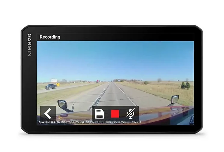 Sunkvežimio palydovinė navigacija su įmontuotu vaizdo registratoriumi +MT-D Garmin dēzlCam LGV710 7