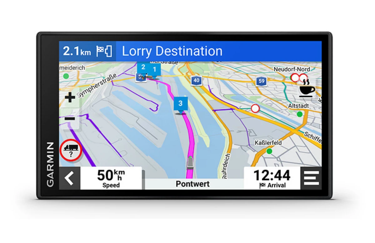 Sunkvežimių palydovinė navigacija Garmin dēzl LGV610 6