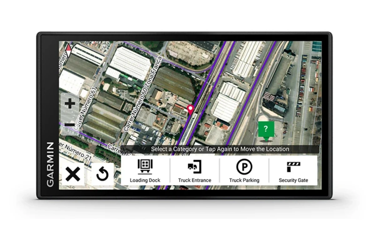Sunkvežimių palydovinė navigacija Garmin dēzl LGV610 6