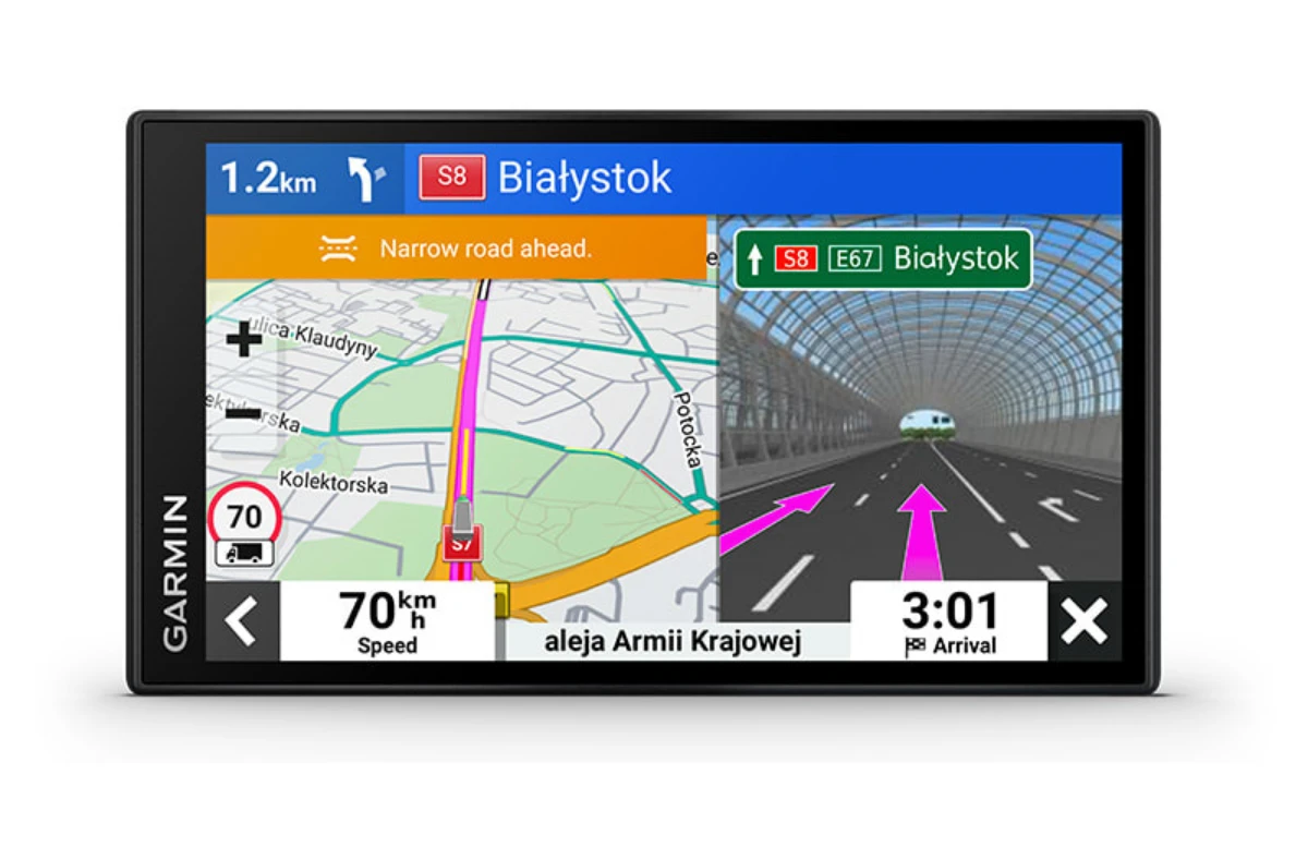 Sunkvežimių palydovinė navigacija Garmin dēzl LGV610 6