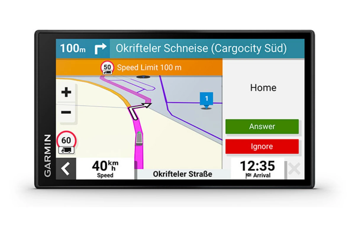 Sunkvežimių palydovinė navigacija Garmin dēzl LGV610 6
