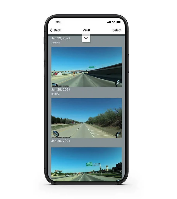 Sunkvežimio palydovinė navigacija su įmontuotu vaizdo registratoriumi +MT-D Garmin dēzlCam LGV710 7