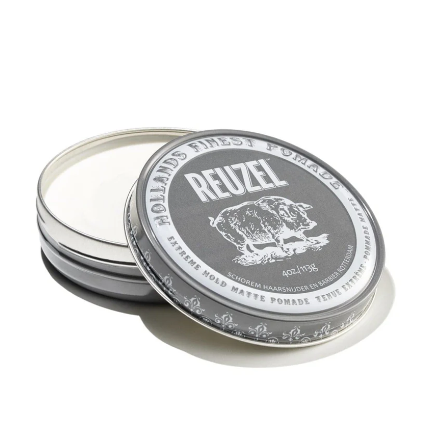 Plaukų formavimo vaškas Reuzel Extreme Hold Matte Pomade - Pomada plaukams, 35 g aprašymas - Prekės nuotrauka