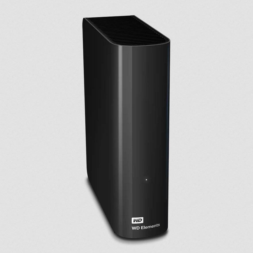 Išorinis kietasis diskas HDD Western Digital Elements Desktop 20TB, USB 3.0 aprašymas - Prekės nuotrauka