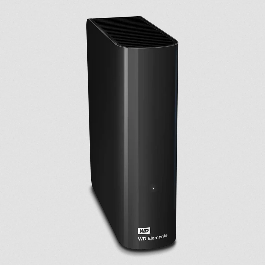 Išorinis kietasis diskas HDD Western Digital Elements Desktop 20TB, USB 3.0 aprašymas - Prekės nuotrauka