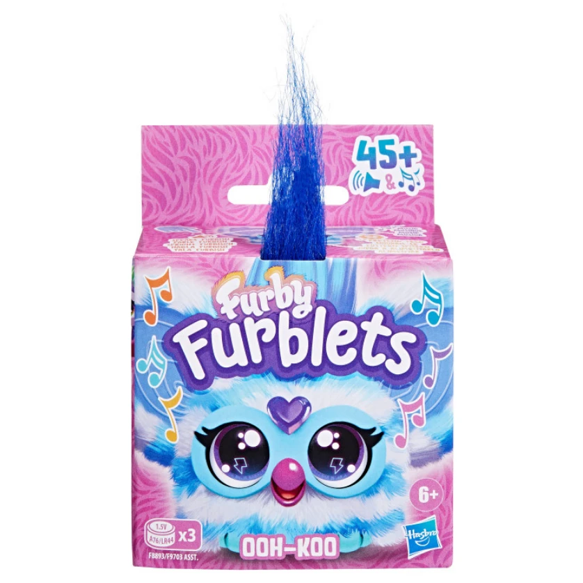 Interaktyvus pliušinis gyvūnėlis FURBY FURBLETS, 5 cm aprašymas - Prekės nuotrauka