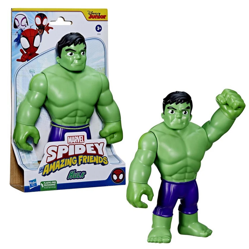 Žaislinė figūrėlė Super Halkas Hasbro SPIDER-MAN SPIDEY AND HIS AMAZING FRIENDS aprašymas - Prekės nuotrauka