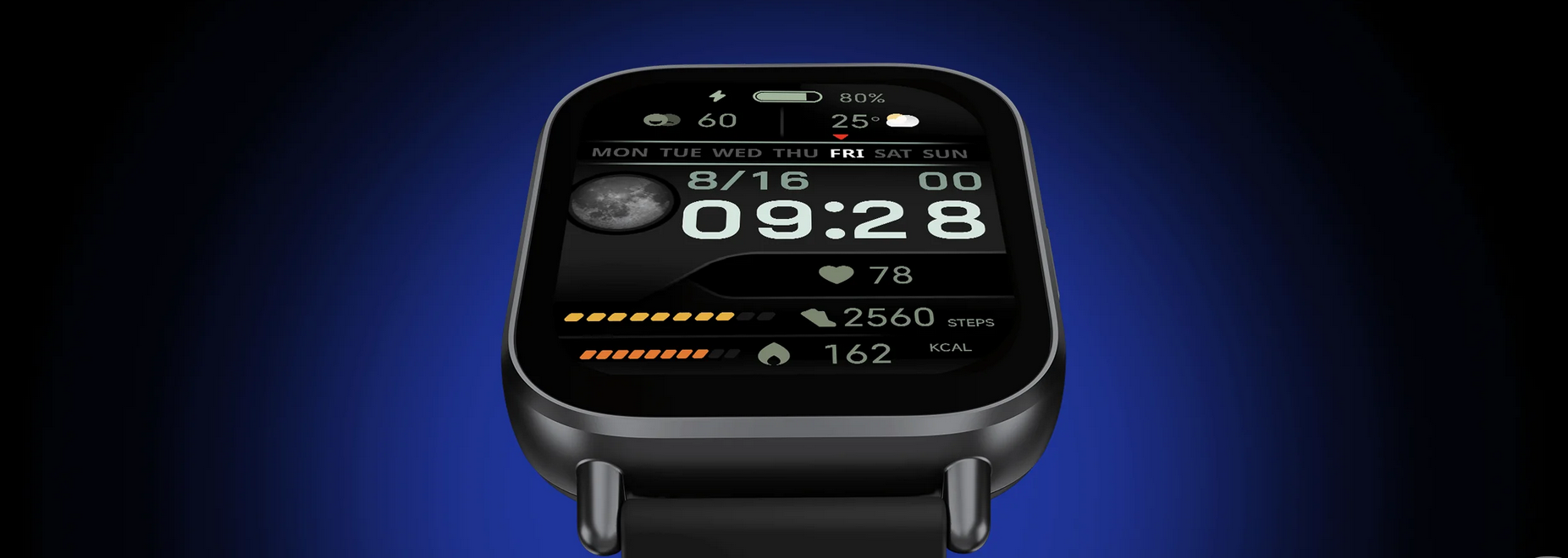 Išmanusis laikrodis Xiaomi Redmi Watch 5 Active, Juodos spalvos aprašymas - Prekės nuotrauka