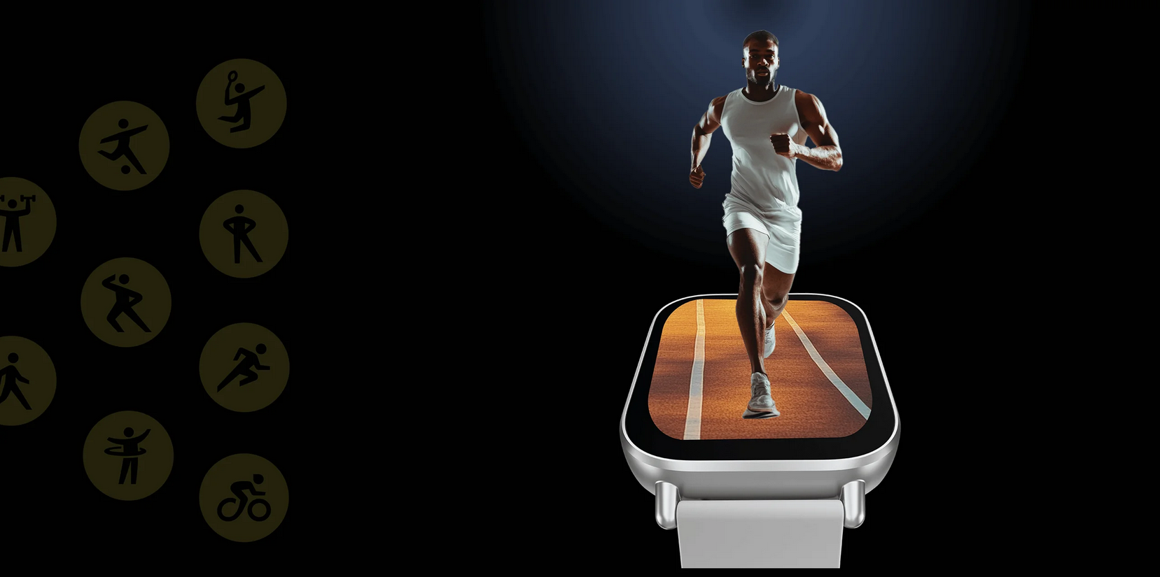 Išmanusis laikrodis Xiaomi Redmi Watch 5 Active, Juodos spalvos aprašymas - Prekės nuotrauka