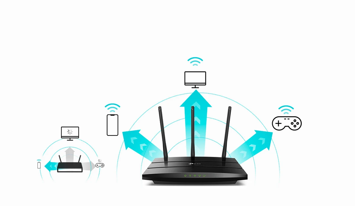 Maršrutizatorius TP-Link Archer A8 AC1900 aprašymas - Prekės nuotrauka