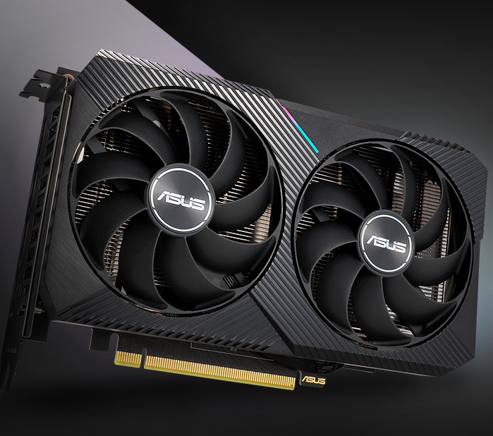Vaizdo plokštė Asus Dual GeForce RTX 3050 V2 OC Edition 8GB GDDR6 aprašymas - Prekės nuotrauka