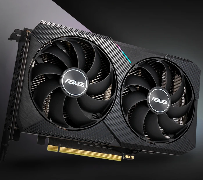 Vaizdo plokštė Asus Dual GeForce RTX 3050 V2 OC Edition 8GB GDDR6 aprašymas - Prekės nuotrauka