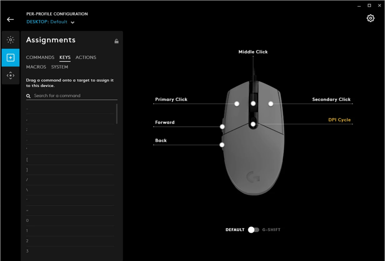 Žaidimų pelė Logitech G203 Lightsync RGB, Balta aprašymas - Prekės nuotrauka Žaidimų pelė Logitech G203 Lightsync RGB, Balta aprašymas - Prekės nuotrauka
