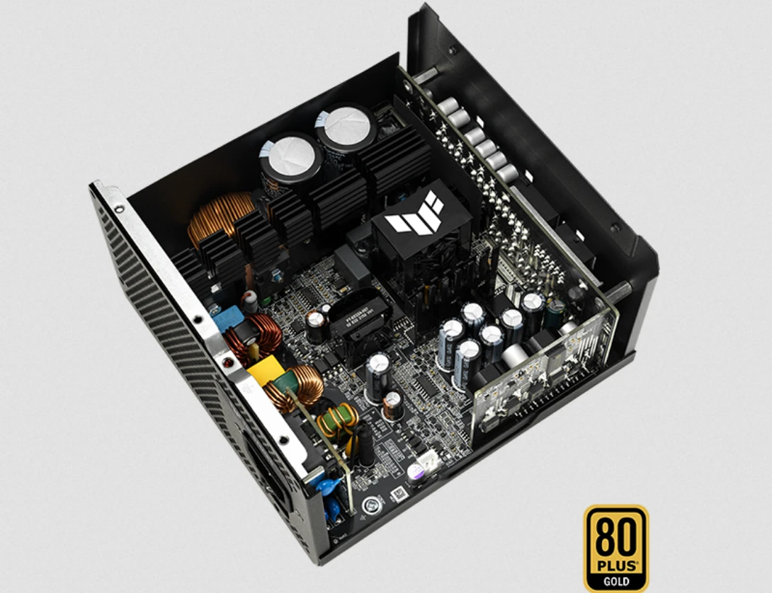 Maitinimo šaltinis ASUS TUF Gaming 750W Gold aprašymas - Prekės nuotrauka Maitinimo šaltinis ASUS TUF Gaming 750W Gold aprašymas - Prekės nuotrauka