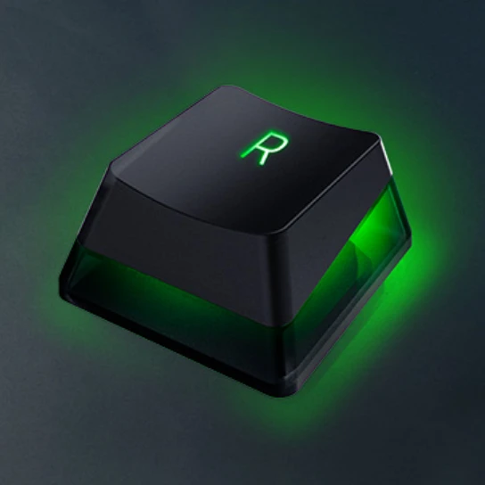 Belaidė klaviatūra Razer BlackWidow V3 Mini HyperSpeed Phantom Edition, Yellow Switch, US išdėstymas aprašymas - Prekės nuotrauka