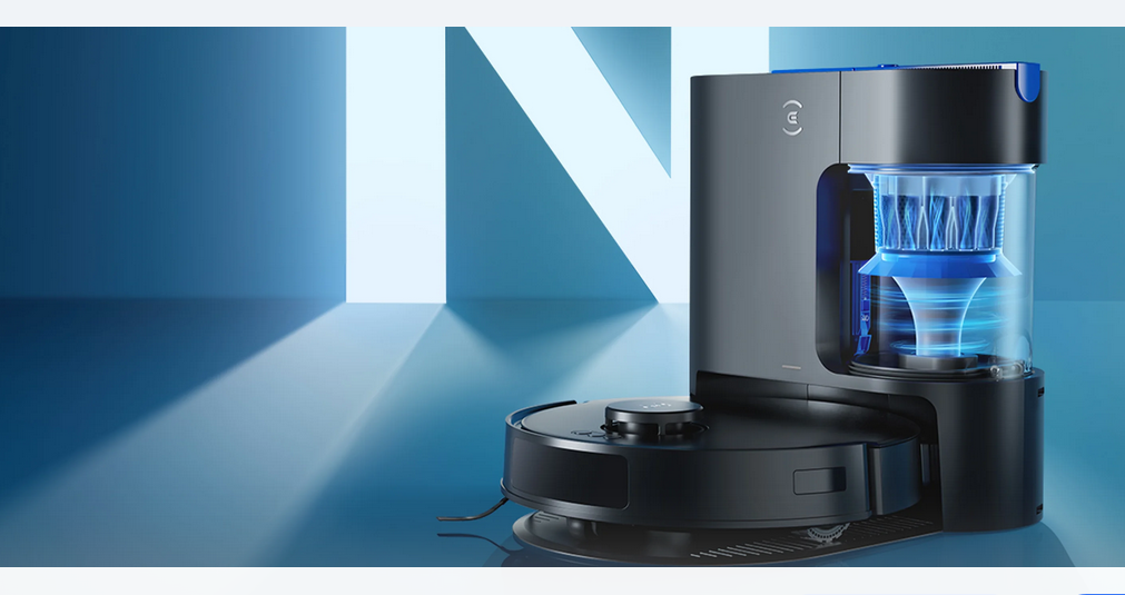Ecovacs DEEBOT N20 PRO PLUS dulkių siurblys - robotas, Juodos spalvos aprašymas - Prekės nuotrauka