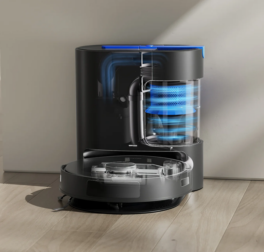 Ecovacs DEEBOT N20 PRO PLUS dulkių siurblys - robotas, Juodos spalvos aprašymas - Prekės nuotrauka