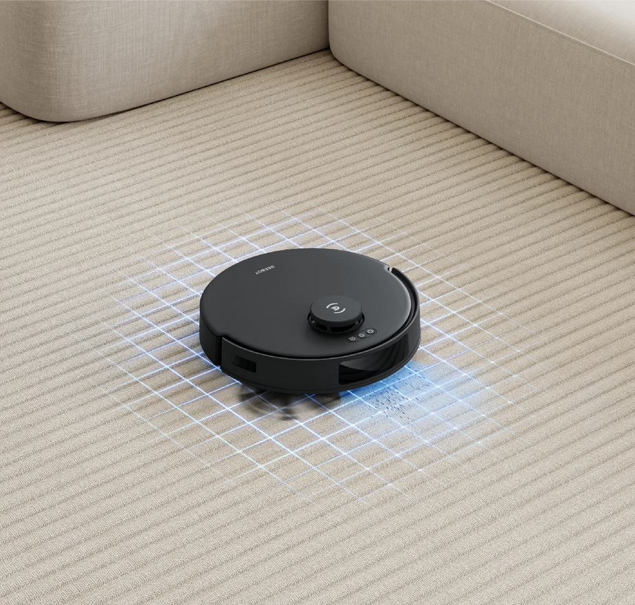 Ecovacs DEEBOT N20 PRO PLUS dulkių siurblys - robotas, Juodos spalvos aprašymas - Prekės nuotrauka