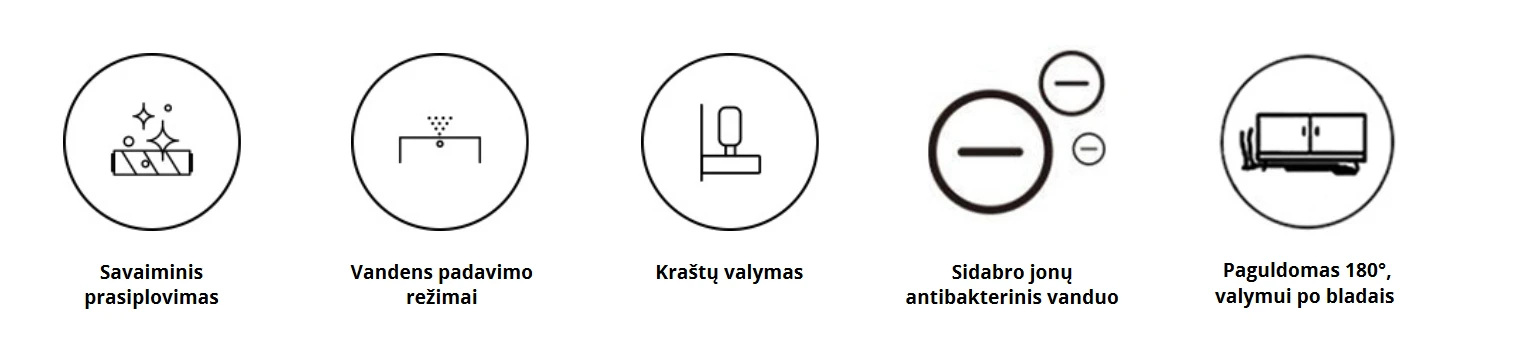 Dulkių siurblys JIMMY HW9 Belaidis & Plovimo funkcija (Tamsiai pilkas) aprašymas - Prekės nuotrauka