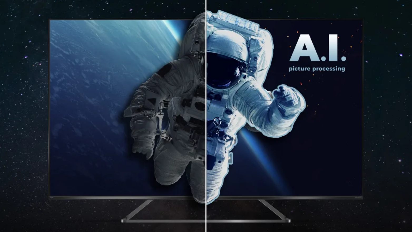 Televizorius Sharp 55GR8265E | 55 | Smart TV | Google TV | UHD aprašymas - Prekės nuotrauka