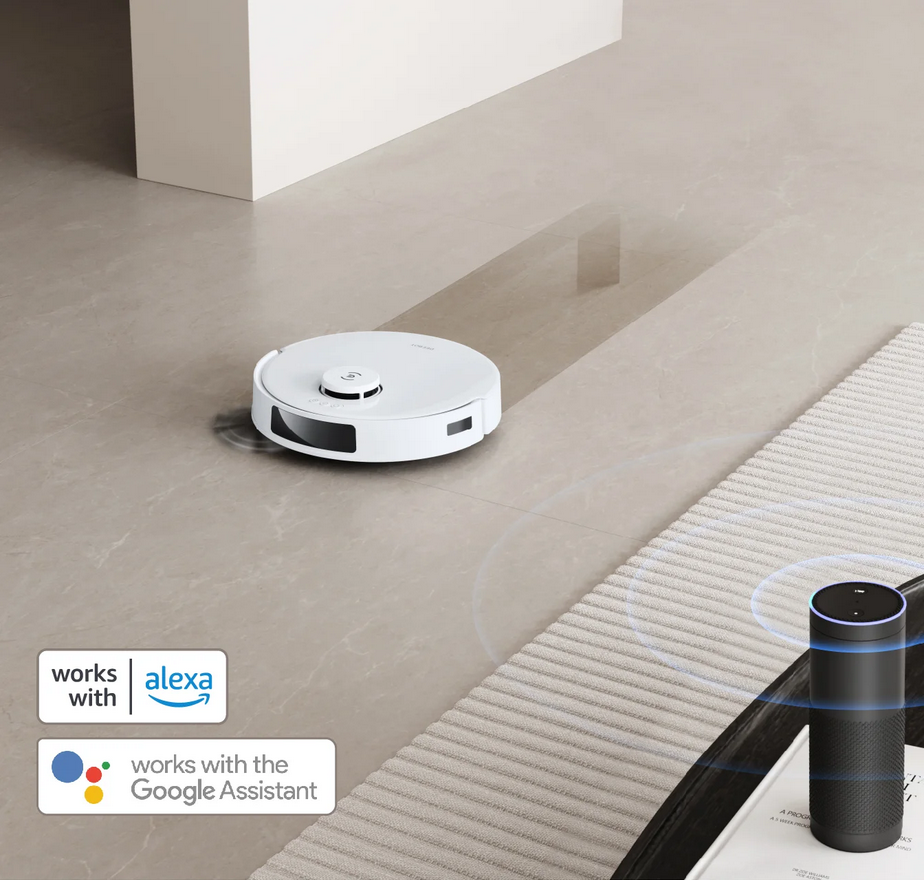 Ecovacs DEEBOT N20 PLUS dulkių siurblys-robotas, Baltas aprašymas - Prekės nuotrauka