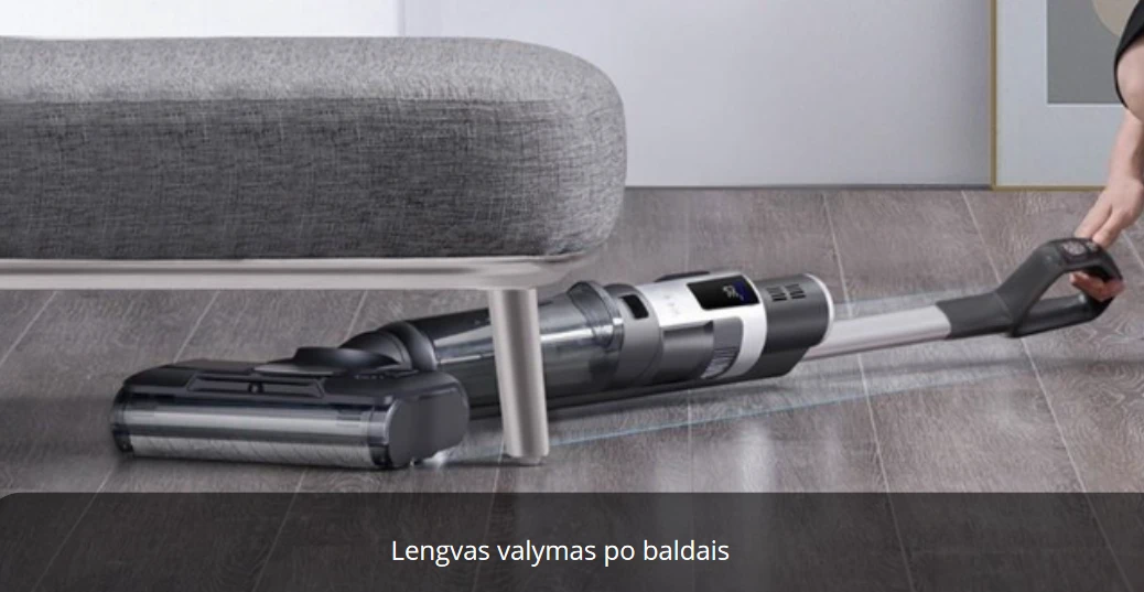 Dulkių siurblys JIMMY HW9 Belaidis & Plovimo funkcija (Tamsiai pilkas) aprašymas - Prekės nuotrauka