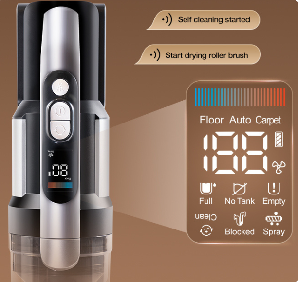 Dulkių siurblys Jimmy | PW11 Pro | Belaidis valdymas | Plovimo funkcija | 460 W | 21.6 V | Veikimo laikas (maks.) 80 min aprašymas - Prekės nuotrauka