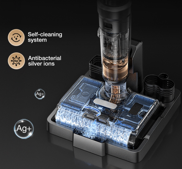 Dulkių siurblys Jimmy | PW11 Pro | Belaidis valdymas | Plovimo funkcija | 460 W | 21.6 V | Veikimo laikas (maks.) 80 min aprašymas - Prekės nuotrauka